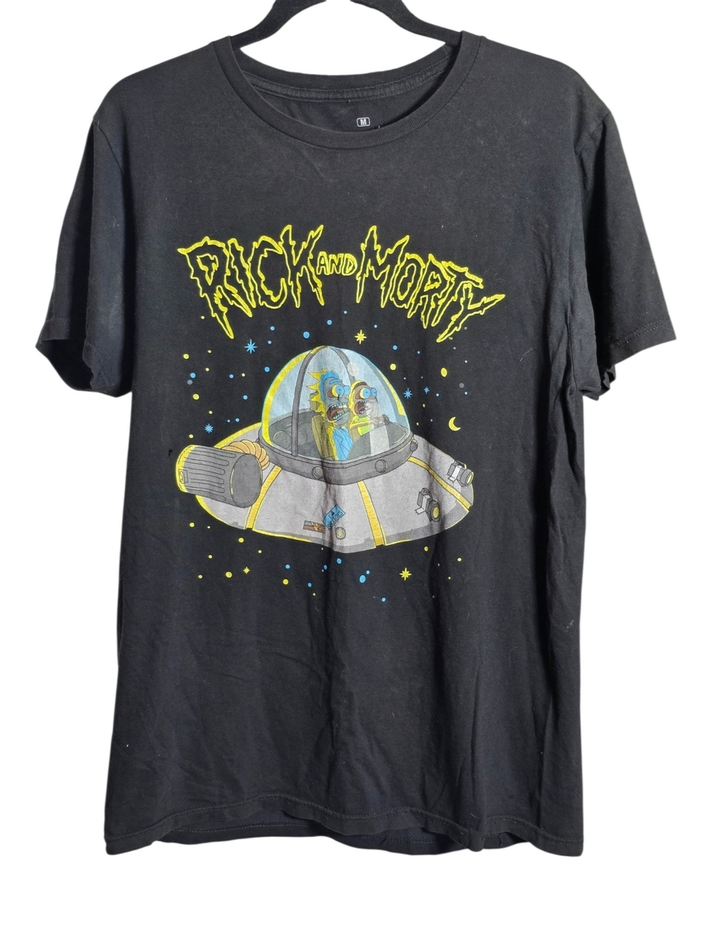Rick and Morty Black Graphic Short Sleeve Tee